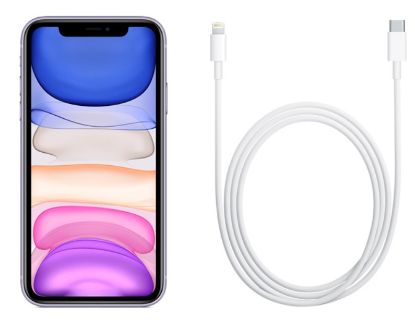 APPLE İPHONE 11 128GB MHDJ3TU/A BEYAZ AKSESUARSIZ  resmi