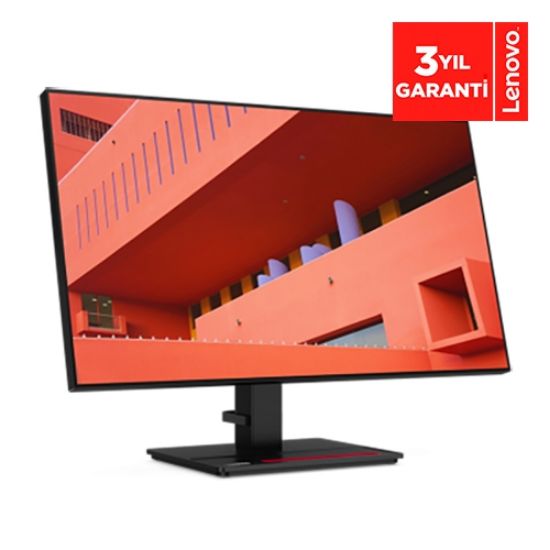 27 LENOVO ThinkVision P27q-20 61EAGAT6TK IPS QHD 4MS 60HZ HDMI DP 3 Yıl Garanti resmi