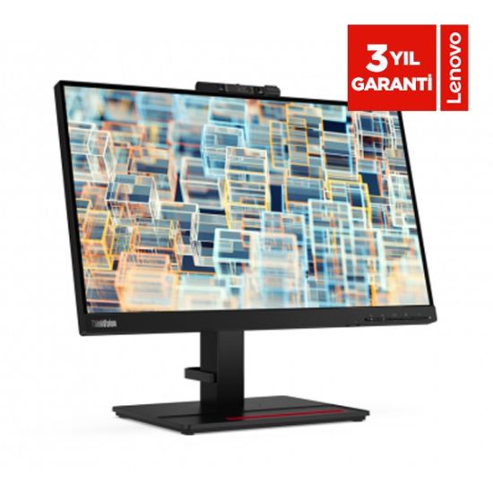 21.5 LENOVO ThinkVision T22v-20 61FBMAT6TK IPS FHD 4MS 60HZ HDMI DP VGA 3 Yıl Garanti resmi