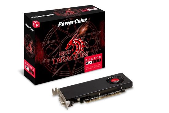 POWERCOLOR RED DRAGON AXRX 550 2GBD5-HLE 2GB GDDR5 64Bit resmi