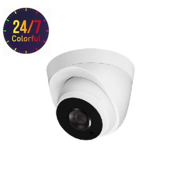 EZCOOL EZ-1105IPS 5MP 3.6MM 1WARM SES POE IP COLORVU DOME resmi