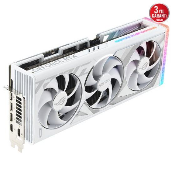 ASUS ROG-STRIX-RTX4090-O24G-WHITE 24GB GDDR6X HDMI DP 384Bit resmi