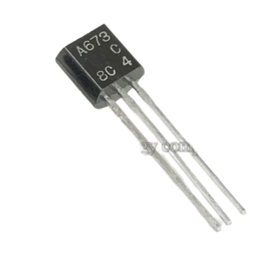 2SA 673 TO-92 TRANSISTOR resmi