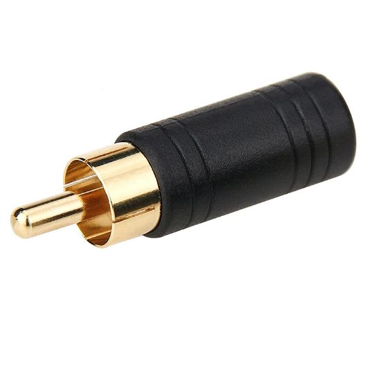 3.5 MM STEREO DİŞİ/1 RCA ERKEK resmi