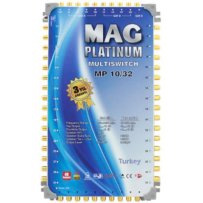 10*32 SONLU UYDU SANTRALİ MAG PLATINUM resmi