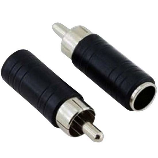 1 RCA ERKEK/6.3 MM DİŞİ JACK ÇEVİRİCİ (CJ-3085) resmi