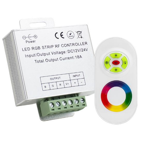 POWERMASTER PM-10995 DOKUNMATİK UKLI 18 AMPER LED RGB KONTROL DEVRESİ resmi