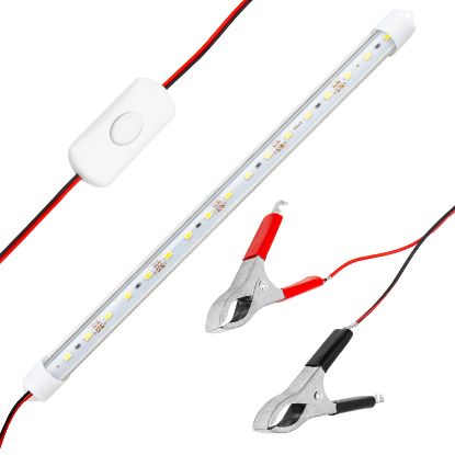 POWERMASTER 30 CM AKÜ MAŞALI 12 VOLT - 5 WATT T8 LED AMPUL resmi