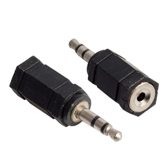 3.5 MM STEREO ERKEK/2.5 MM STEREO DİŞİ JACK resmi