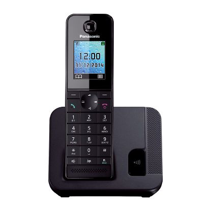 PANASONIC KX-TGH210 DECT SİYAH TELSİZ TELEFON resmi