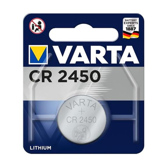 VARTA CR2450 3 VOLT LİTYUM PİL TEKLİ resmi