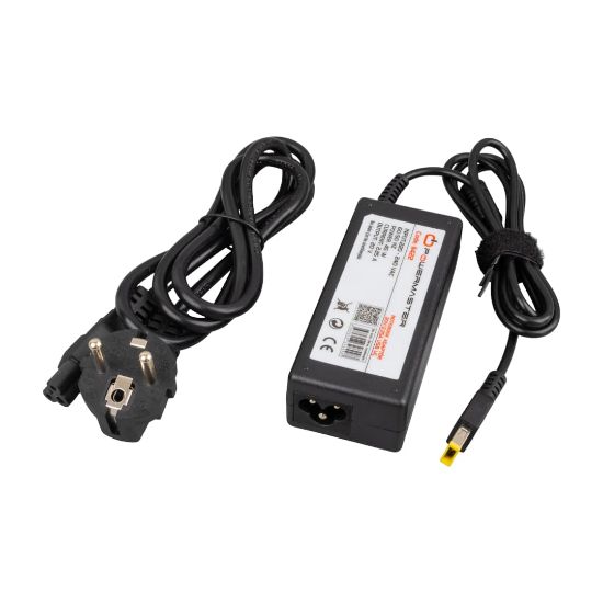 POWERMASTER 20 VOLT - 2.25 AMPER USB TİP UÇLU LENOVO IBM NOTEBOOK ADAPTÖR resmi