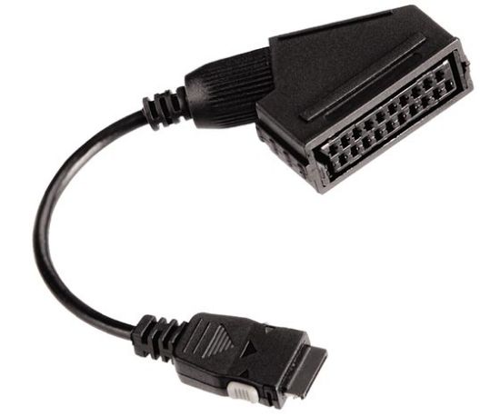 SCART ADAPTÖR DİŞİ/SAMSUNG GİRİŞİ ERKEK 25 CM KABLO (LCD İÇİN-LG*SAMSUNG*SUNNY) resmi