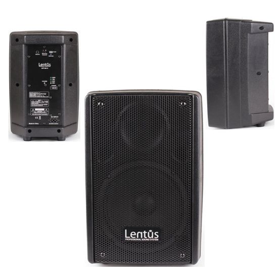 LENTUS LNT-265 A-SUB 30 CM SUBWOOFER 250 WATT BLUETOOTLU+2 ADET KABLOSUZ 16 CM PLASTİK AKTİF HOPARLÖR resmi