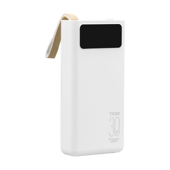 POWERWAY TX30 30000 MAH DİJİTAL GÖSTERGELİ POWERBANK resmi