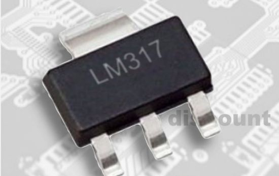 LM 317 SOT-223 SMD ENTEGRE DEVRE resmi