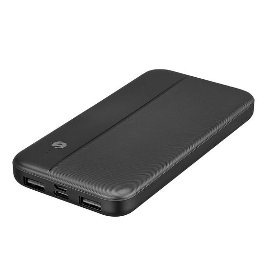 S-LINK IP-G10N SİYAH MICRO+TYPE C GİRİŞLİ 10000 MAH TAŞINABİLİR ŞARJ CİHAZI POWERBANK resmi