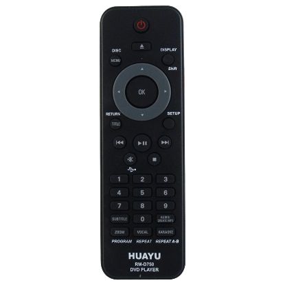 HUAYU KL RM-D750 PHILIPS UNIVERSAL AMBALAJLI DVD KUMANDASI resmi