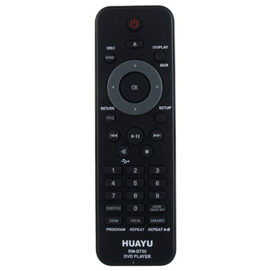 HUAYU KL RM-D750 PHILIPS UNIVERSAL AMBALAJLI DVD KUMANDASI resmi