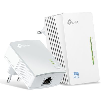 TP-LINK TL-WPA4220KIT 300MBPS AV600 WİFİ POWERLINE EXTENDER STARTER KİT resmi