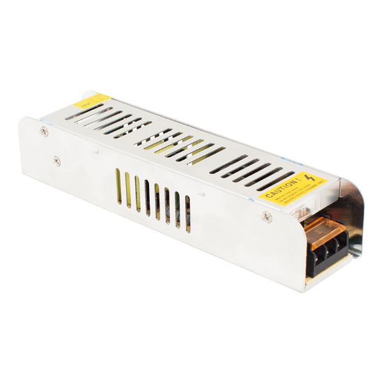 POWERMASTER PM-13035 12 VOLT - 10 AMPER - 120 WATT SLIM METAL KASA ADAPTÖR (187*46*37) resmi