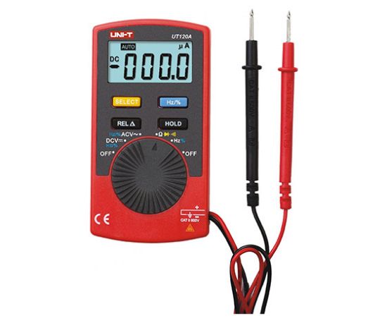 UNIT UT-120A DİJİTAL ÖLÇÜ ALETİ (CEP TİPİ MULTİMETRE) resmi