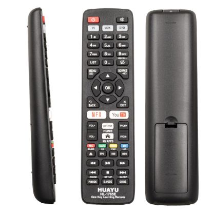 HUAYU HL-1765E PRIME VIDEO-YOUTUBE-NETFLIX TUŞLU TV/UYDU/DVD 3IN1 ÖĞRENEBİLEN AKILLI KUMANDA resmi