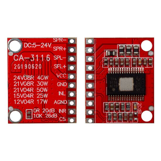 CA-3116 TPA3116  AUDIO MODUL TV SES KARTI 5V-24V ARASI resmi