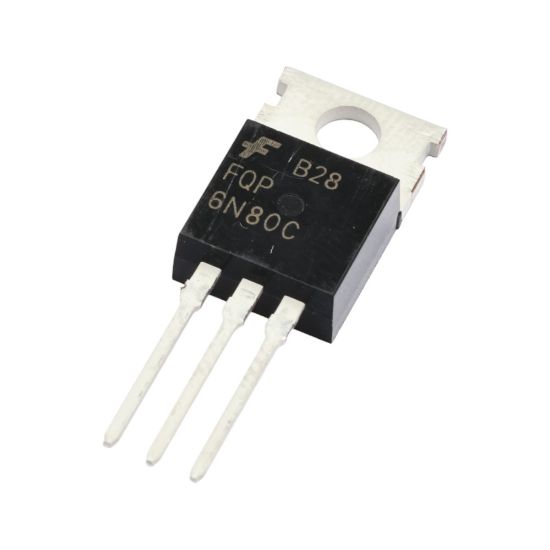 6N80C TO-220 MOSFET TRANSISTOR resmi