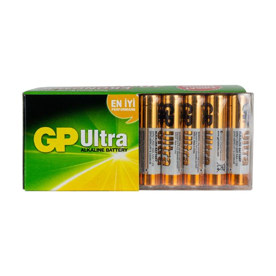 GP 24AU R03 ULTRA ALKALİN AAA İNCE KALEM (40LI PAKET FİYATI) resmi