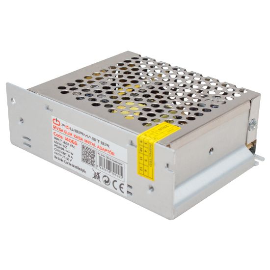 POWERMASTER PM-14066 12 VOLT - 5 AMPER METAL KASA ADAPTÖR resmi