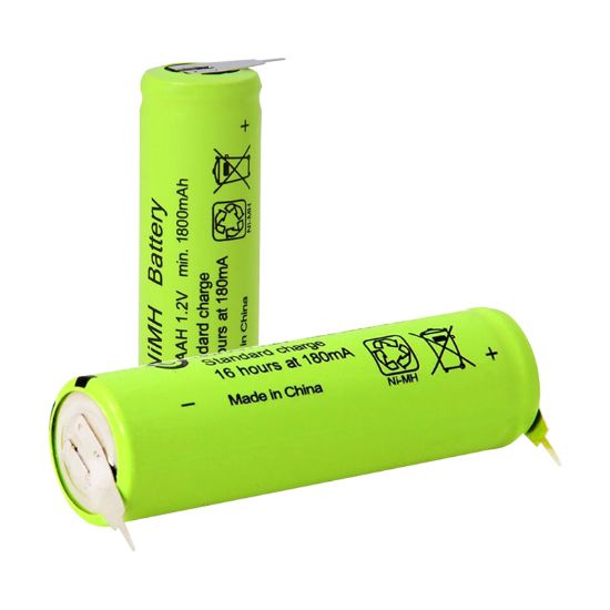 GP 180AAH 1.2 VOLT 1800 MAH DÜZ KAFA PUNTALI ŞARJLI AA KALEM PİL resmi