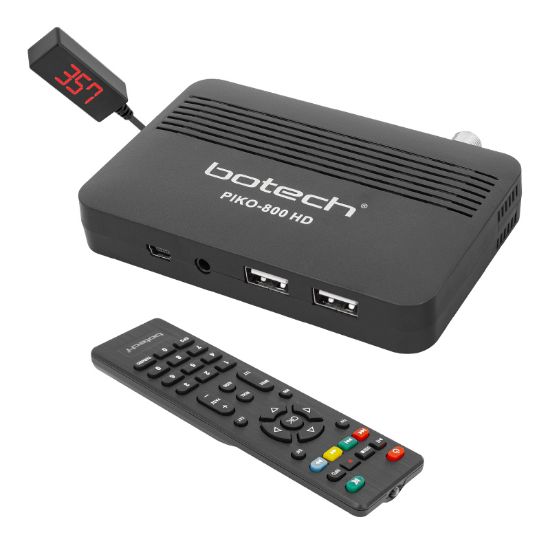 BOTECH PIKO 800 IPTV DESTEKLİ TKGSLİ FULL HD MINI ÇANAKSIZ UYDU ALICISI resmi