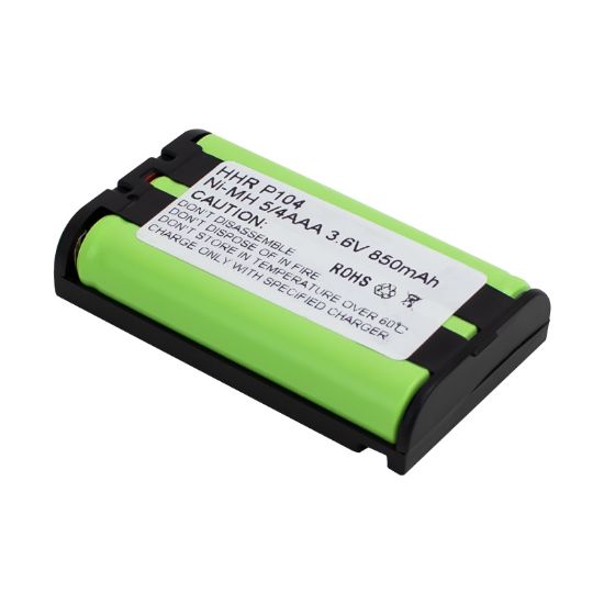 POWERMASTER PM-14619 3.6 VOLT 850 MAH NI-MH PANASONIC HHR-P104 ŞARJLI TELSİZ TELEFON PİL resmi