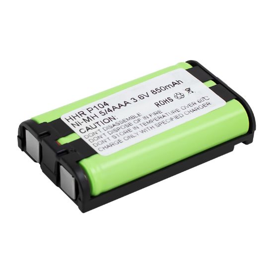 POWERMASTER PM-14619 3.6 VOLT 850 MAH NI-MH PANASONIC HHR-P104 ŞARJLI TELSİZ TELEFON PİL resmi