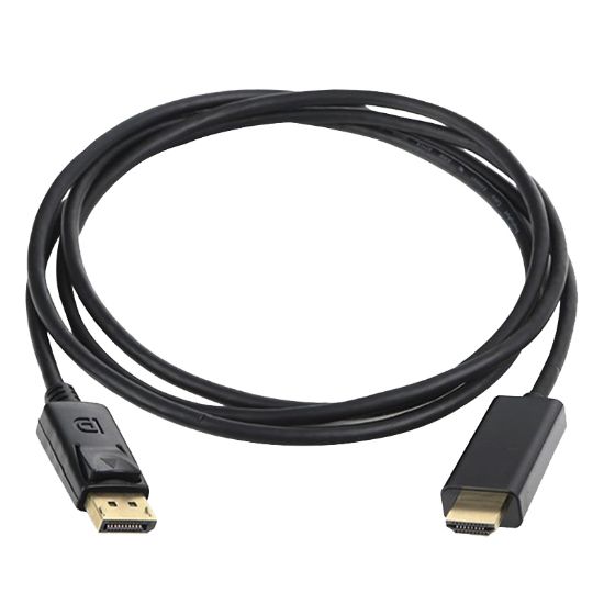 POWERMASTER PM-15436 DISPLAY PORT TO HDMI 1.8 METRE KABLO resmi