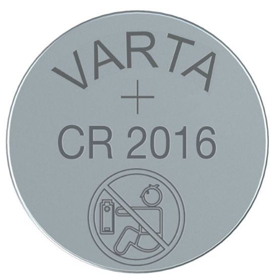 VARTA CR2016 LİTYUM PİL (TEKLİ PAKET FİYATI) resmi