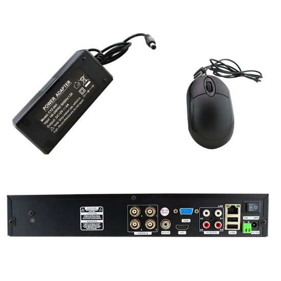 POWERMASTER 15464 AHD/ANALOG/IP/TVI/CVI 4 KANAL 2160P 4K ULTRA HD 4 SES GİRİŞLİ DVR KAYIT CİHAZI resmi