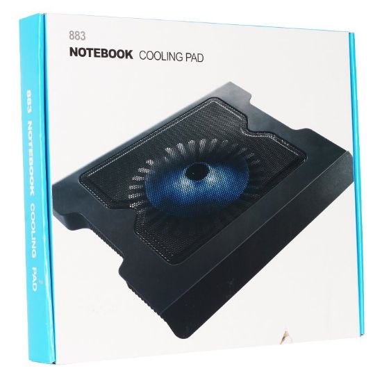 POWERMASTER 883 120MM TEK FANLI IŞIKLI NOTEBOOK SOĞUTUCU (1500RPM) resmi