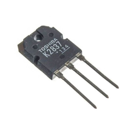 2SK 2837 TO-3P MOSFAT TRANSISTOR resmi