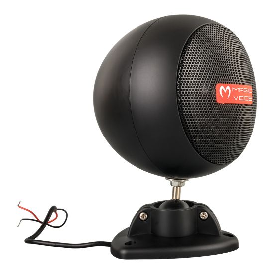 MAGICVOICE MV-13 7.5 CM 20 WATT 2Lİ TAKIM SİYAH TRAFOSUZ SÜTUN SARKIK HOPARLÖR resmi