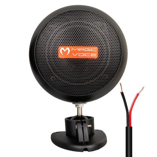 MAGICVOICE MV-13 7.5 CM 20 WATT 2Lİ TAKIM SİYAH TRAFOSUZ SÜTUN SARKIK HOPARLÖR resmi