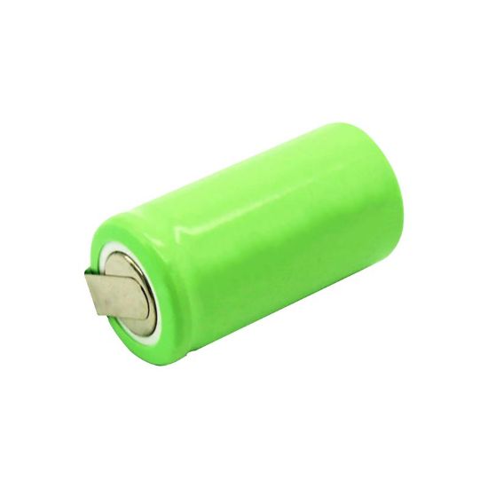 1.2V 300 MAH NI-MH 2/3AA ŞARJ EDİLEBİLİR PUNTALI LİTYUM PİL resmi