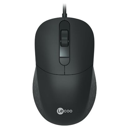 LENOVO LECOO MS102 800/1200/1600 DPI 4 TUŞLU USB KABLOLU OPTİK MOUSE resmi