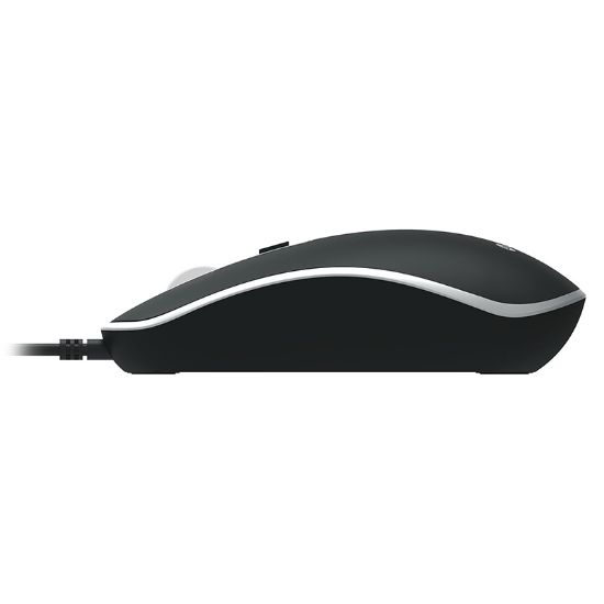 LENOVO LECOO MS104 1600 DPI 4 TUŞLU USB KABLOLU OPTİK MOUSE resmi