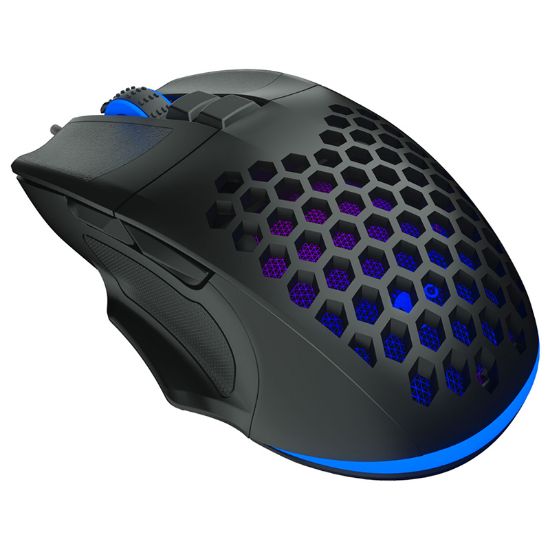 LENOVO LECOO MS107 3200 DPI 7 TUŞLU KABLOLU RGB LED AYDINLATMALI GAMING MOUSE resmi