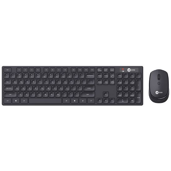 LENOVO LECOO KM2001 KABLOSUZ Q KLAVYE  MOUSE SET resmi