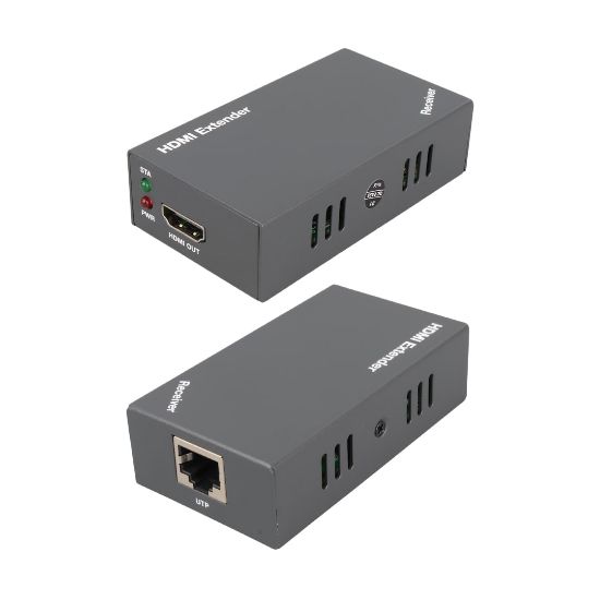 POWERMASTER PM-16071 HDMI 1X2 SPLITTER + HDMI 50 METRE EXTENDER SET resmi