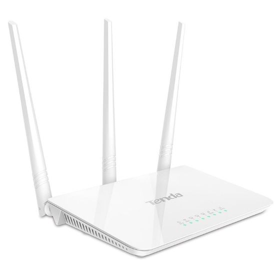 TENDA F3 4 PORT 300 MBPS 3 ANTENLİ ACCESS POINT ROUTER resmi