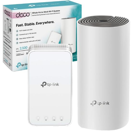 TP-LINK DECO E3 1200 MBPS İKİLİ MESH WIFI SİSTEMİ resmi